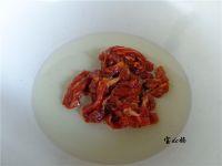 豆角肉炒饼的做法步骤4