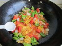 洋葱西红柿炒鸡蛋的做法步骤11