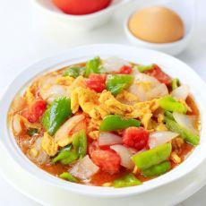 洋葱西红柿炒鸡蛋