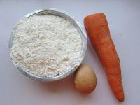 胡萝卜丝鸡蛋饼的做法步骤1