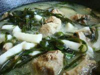 海带年糕排骨汤的做法步骤5