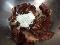 甜豆炒鸭心的做法步骤4