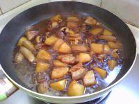 五花肉烧墨鱼的做法步骤10