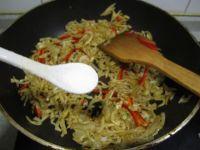 素炒萝卜丝的做法步骤8