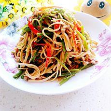 三丝炒肉