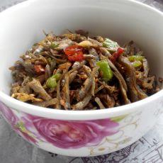 香辣小鱼干