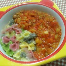 茄汁肉酱蝴蝶面