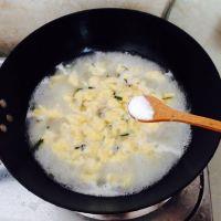 疙瘩肉丝汤的做法步骤10