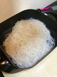 葱花炒米的做法步骤5