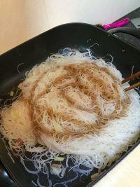 葱花炒米的做法步骤7