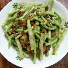 梅菜干炒豆角