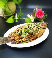 香其酱烧罗非鱼的做法步骤12