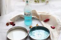 蓝玫瑰鸡尾酒沙冰的做法步骤2