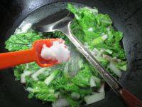 咸肉小白菜煮粉条的做法步骤5