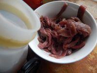 茭白炒牛肉的做法步骤3