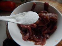 茭白炒牛肉的做法步骤4