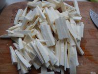 茭白炒牛肉的做法步骤9