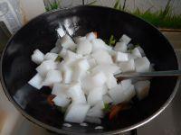 豆豉炒凉粉的做法步骤6