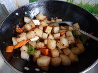 豆豉炒凉粉的做法步骤10