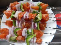 时蔬鸡肉串的做法步骤12