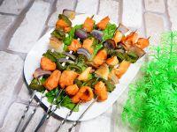 时蔬鸡肉串的做法步骤18