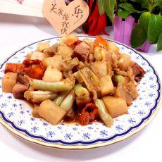土豆炖豆角