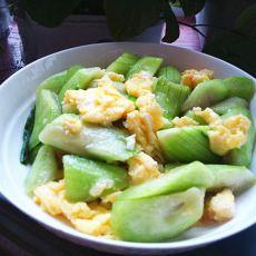 鸡蛋炒丝瓜