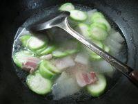 咸肉双瓜汤的做法步骤7