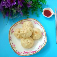 茴香肉馅生煎包