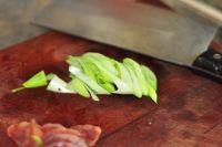 双腊味荷兰豆的做法步骤4