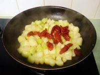 腊肠炒苤蓝的做法步骤8