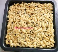 黑芝麻沙琪玛的做法步骤19