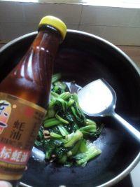 油菜海米的做法步骤8