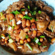 黄豆烧鸭