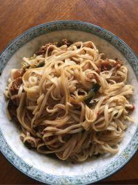 黑豆豉炒肉特色拌面的做法步骤6