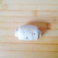 手揉黑芝麻小餐包的做法步骤15