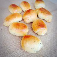 手揉黑芝麻小餐包的做法步骤19