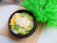 丝瓜鸡蛋乌冬面的做法步骤13