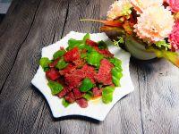 青椒炒酱牛肉的做法步骤12