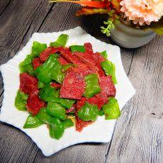 青椒炒酱牛肉