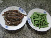 梅豆炒基围虾的做法步骤1