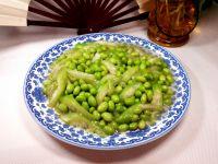 丝瓜炒毛豆的做法步骤5