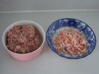 冬瓜虾肉丸子汤的做法步骤1
