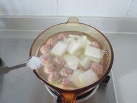 冬瓜虾肉丸子汤的做法步骤10