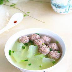 冬瓜虾肉丸子汤
