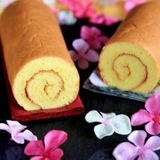 烫面戚风蛋糕卷