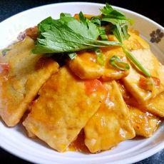 茄汁煎豆腐