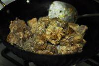 红烧龙骨炖架豆王的做法步骤4