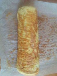 南瓜牛奶蛋糕卷的做法步骤18