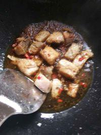 红烧草鱼块的做法步骤6